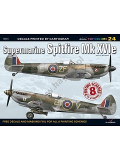 Spitfire Mk XVIe, miniTopcolors 24, Kagero 