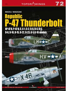 Republic P-47 Thunderbolt, TopDrawings 72, Kagero