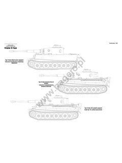 Panzerkampfwagen VI Tiger, Topdrawings 75, Kagero