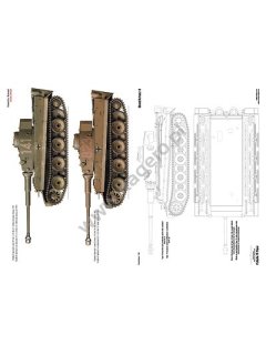 Panzerkampfwagen VI Tiger, Topdrawings 75, Kagero