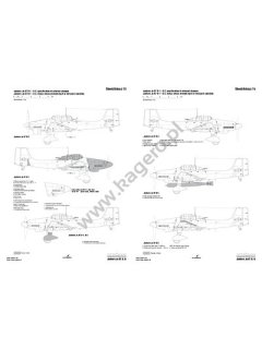 Junkers Ju 87 D, G, Topdrawings 77, Kagero