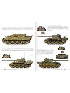1944 German Armour in Normandy – Camouflage Profile Guide, AK Interactive