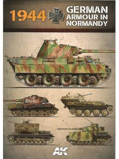 1944 German Armour in Normandy – Camouflage Profile Guide, AK Interactive