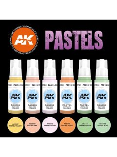Pastels Colors Set, AK Interactive