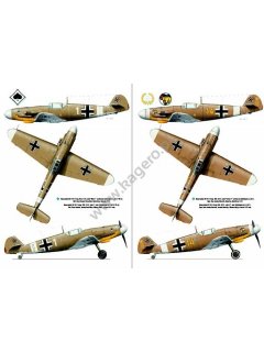 Messerschmitt Bf 109 F Vol. II (without decals), Kagero 