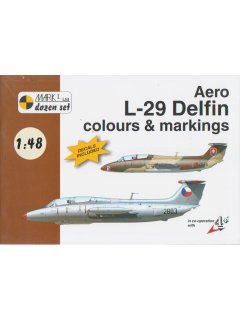 Aero L-29 Delfin Colours & Markings 1/48, Mark I