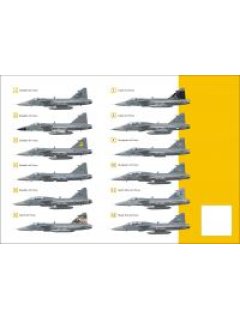 Saab JAS 39 Gripen Colours & Markings 1/72