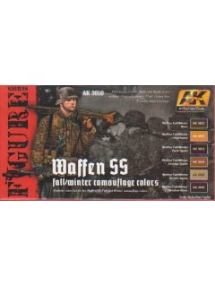 Waffen SS Fall/Winter Camouflage Colours, AK Interactive