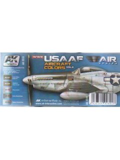 WW2 USAAF Aircraft Colors Vol. 2, AK Interactive