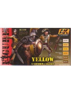 Yellow Uniform Colors, AK Interactive