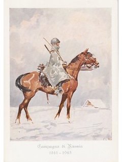 Set of 6 Italian Army Postcards