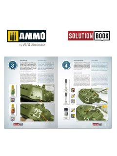 How to Paint 4BO Russian Green Vehicles, Solution Book 11, AMMO