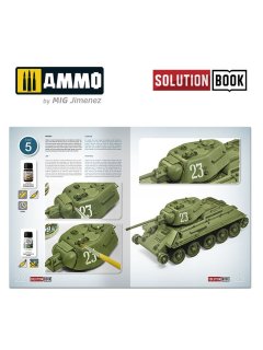 How to Paint 4BO Russian Green Vehicles, Solution Book 11, AMMO