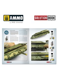 How to Paint 4BO Russian Green Vehicles, Solution Book 11, AMMO