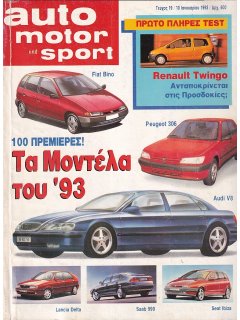 Auto Motor und Sport 1993 No 19, Renault Twingo