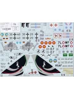 Eurofighter EF-2000 Colours & Markings 1/48, Mark I