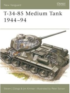 T-34-85, New Vanguard 20, Osprey