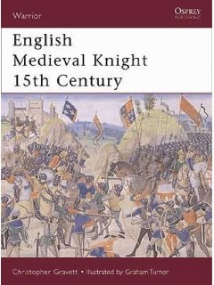 ENGLISH MEDIEVAL KNIGHT 1400-1500