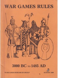 War Games Rules 3000 BC to 1485 AD