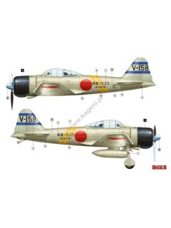 Mitsubishi A6M2 Model 21, Kagero Decals 48005