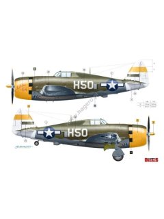 Pacific Thunderbolts P-47D Part 1, Kagero Decals 48006