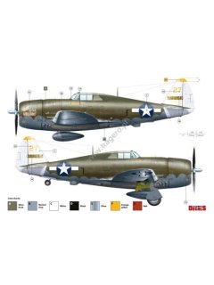 Pacific Thunderbolts P-47D Part 1, Kagero Decals 72006