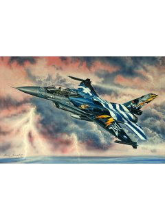 Ζωγραφικός Πίνακας F-16 Demo Team ZEUS  - Αντίγραφο σε καμβά