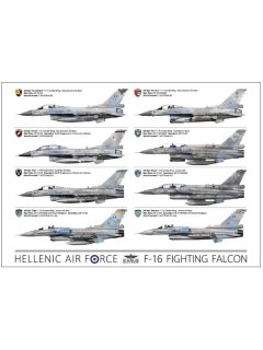 HAF F-16 Fighting Falcon Poster