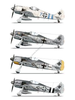 Fw 190s over Europe Part I, miniTopcolors no 35, Kagero 