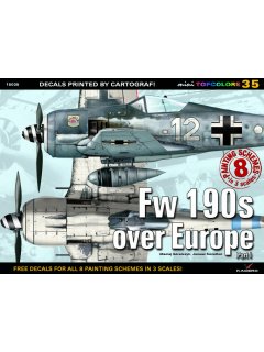 Fw 190s over Europe Part I, miniTopcolors no 35, Kagero