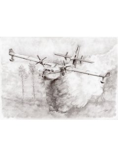 HAF Bombardier CL-415 art print