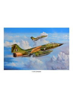 F-104G Starfighter  - Αντίγραφο σε αφίσα (Δώρο με κάθε αγορά αντιγράφου σε καμβά)