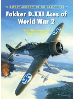 Fokker D.XXI Aces of World War 2, Aircraft of the Aces 112, Osprey
