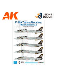 F-14A Tomcat Decal set - Movie Collection No.2