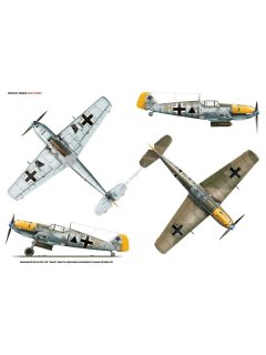 Messerschmitt Bf 109 E, Topdrawings 134, Kagero