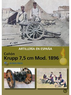 Canon Krupp 7,5 cm Mod. 1896, Artilleria En Espana No 7