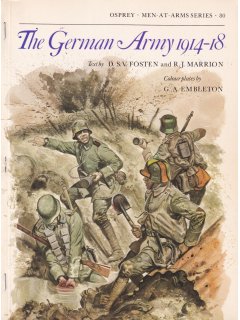 The German Army 1914-18, Men at Arms 80, Osprey