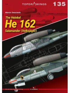 Heinkel He 162, Topdrawings 135, Kagero