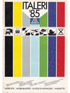 Italeri Catalogue 1985