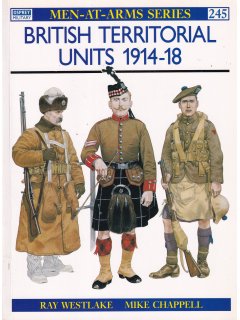 British Territorial Units 1914-18, Men at Arms 245, Osprey