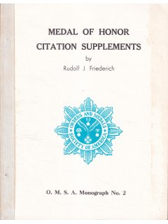 Medal of Honor Citation Supplements