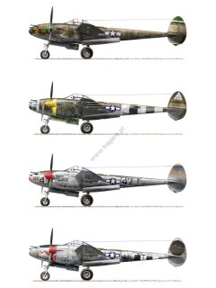 MiniTopcolors 33: P-38 Lightning at War Part II