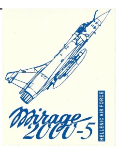Αυτοκόλλητο Mirage 2000-5
