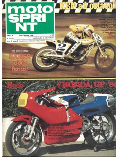 Motosprint No 169 Motosprint No 169