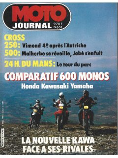 Moto Journal No 651 Moto Journal No 651